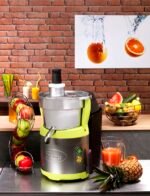 عصارة فواكه تجارية لإنتاج فوري، استخلاص فائق بدون تقطيع