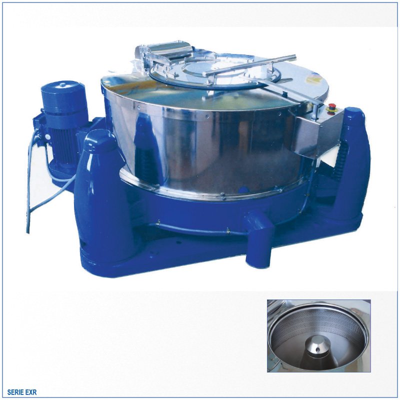 SERIE-EXR مجفف طرد مركزي إيطالي: سلة ستانلس ستيل لأقسى ظروف التشغيل - الصورة 1