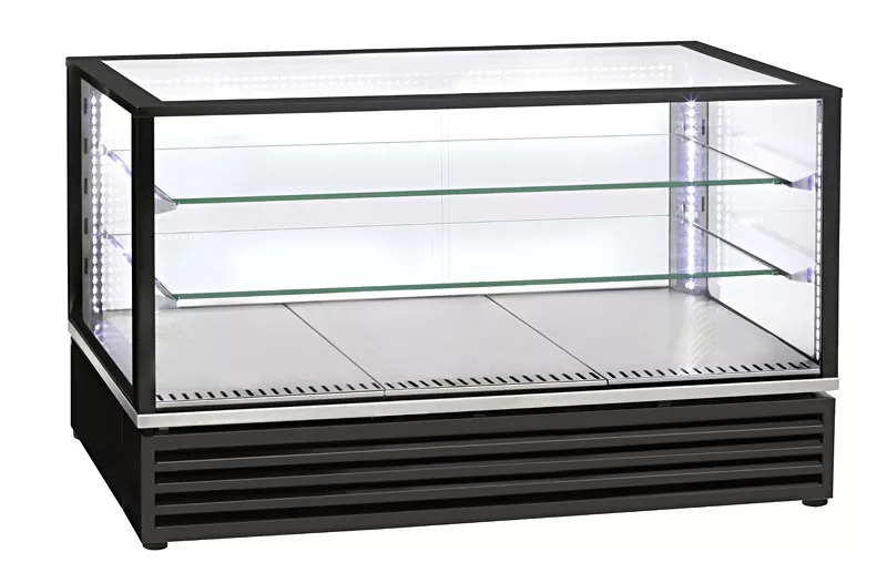 vitrine-refrigeree-boulangerie-gateaux-vitrine-positive-CD1200 ثلاجة عرض بانورامية +2/+10° تسحر العملاء - الصورة 1