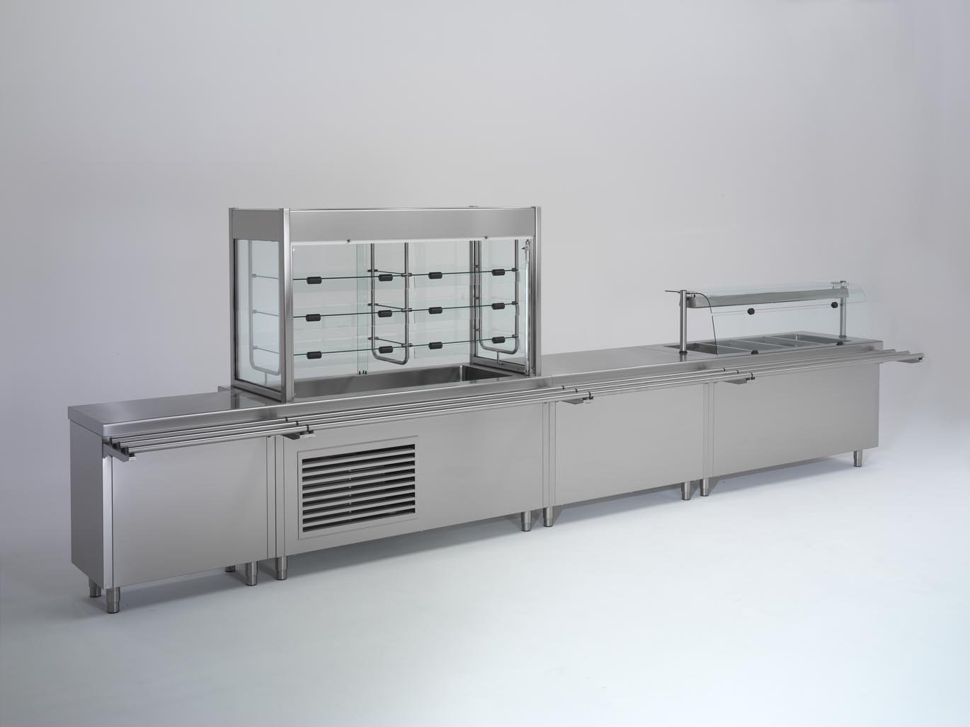 _0 linea self700 70 SELF-SERVICE | طاولة عرض تسخين ذاتي الخدمة قوية لمطابخ احترافية - الصورة 1