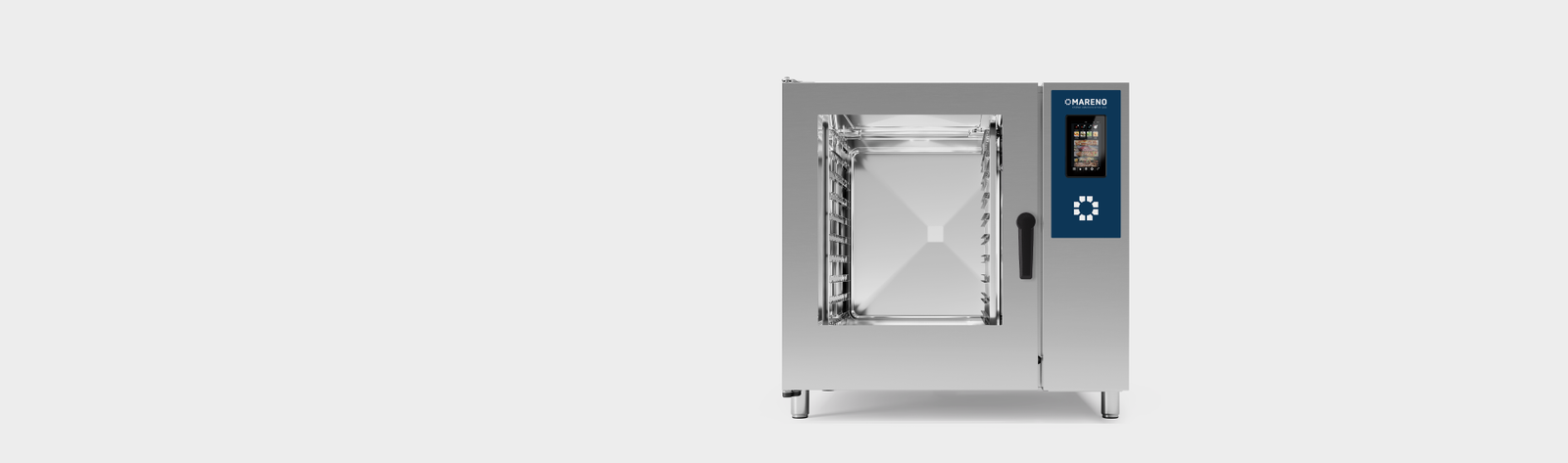 M_testata_m1_20x-10x فرن بخار مباشر سعة 20 صينية GN لطهي متجانس - الصورة 1