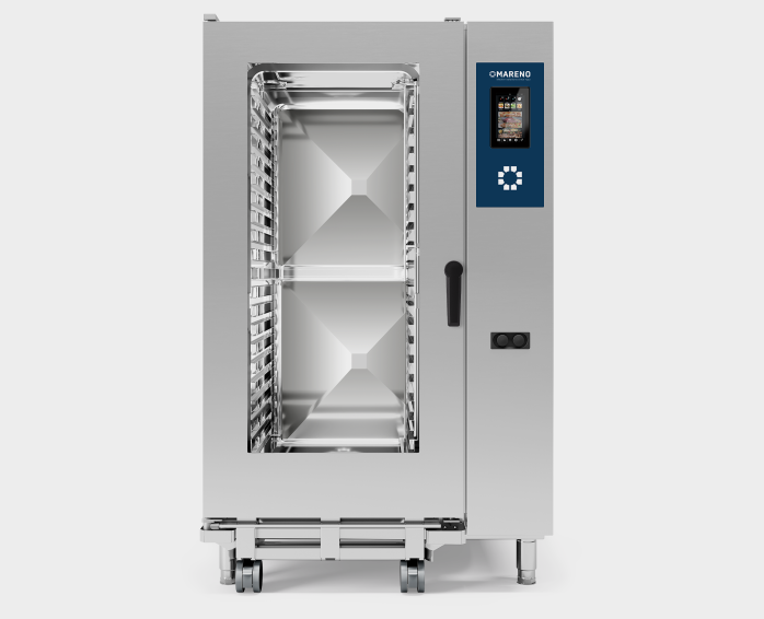 M_testata_m1_40x فرن بخار مباشر سعة 40 صينية GN 1/1 للإنتاج الضخم - الصورة 1