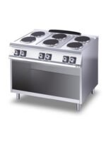 بوتجاز مطعم كهرباء Olis بـ6 صفائح دائرية على خزانة