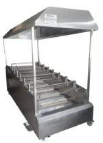 شواية مطاعم فحم PASCO J21 لشيّ 126–147 دجاجة